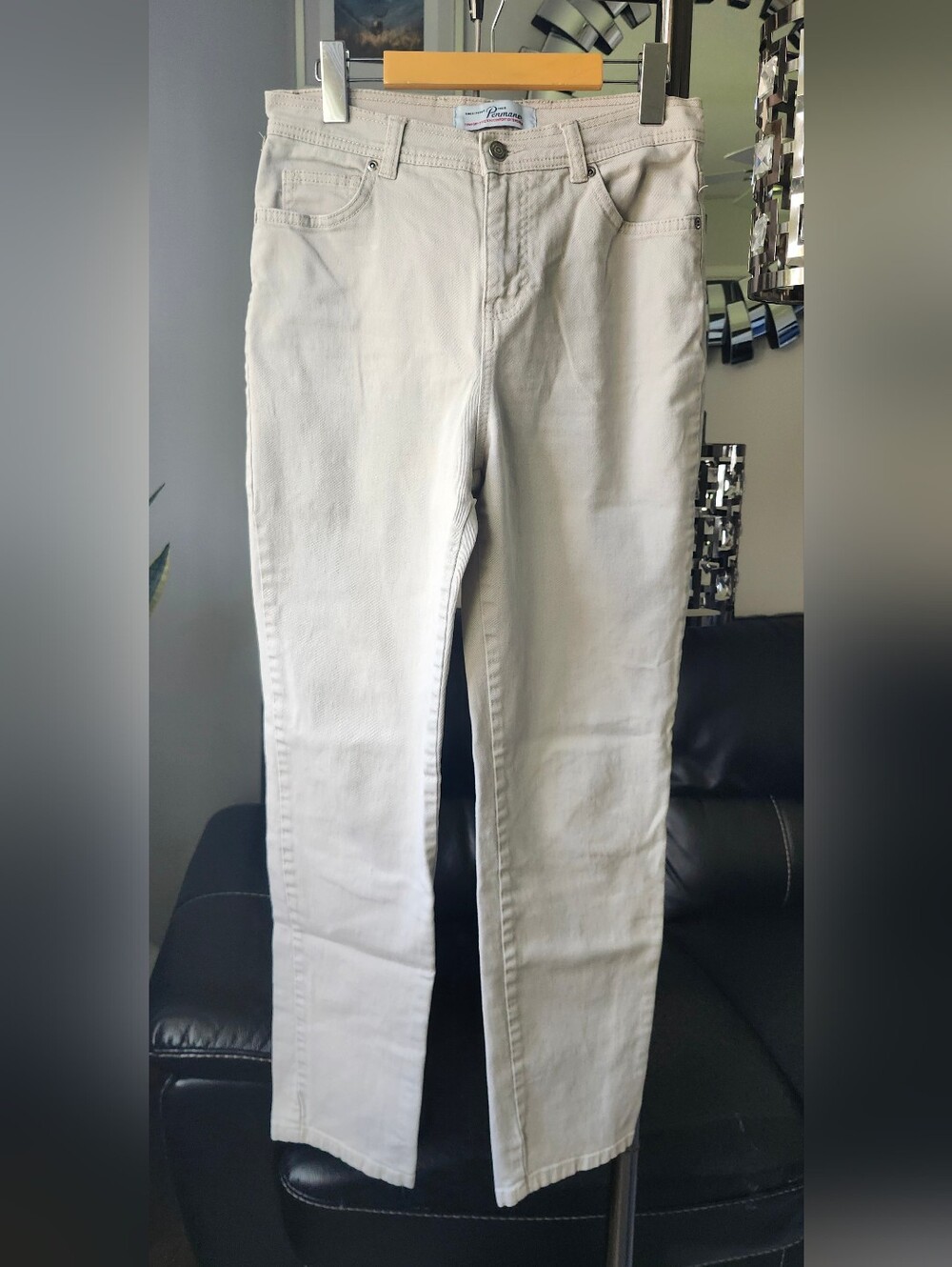 Penmans Cream Straight-Leg Jeans — Classic Fit